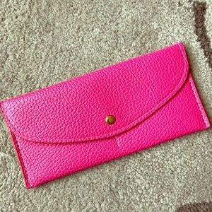 Pink wallet